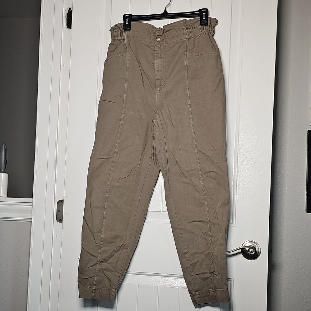 Madewell Sm Khaki/beige Pants.
